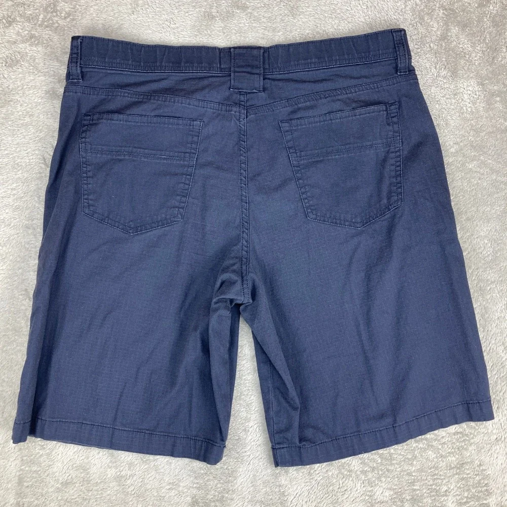 ClearWater Outfitters Mens‎ Shorts 36W Blue Casual Flat Front Chino Comfort